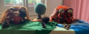 Geschichtenzeit im Kindergarten